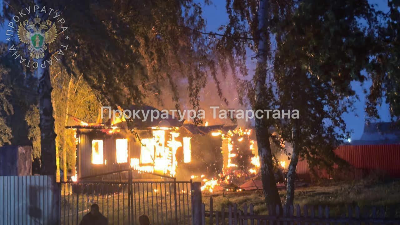 Трагедия в Чистопольском районе: пожар унес жизнь девочки В селе Кубассы Чистопольского района произошел ...