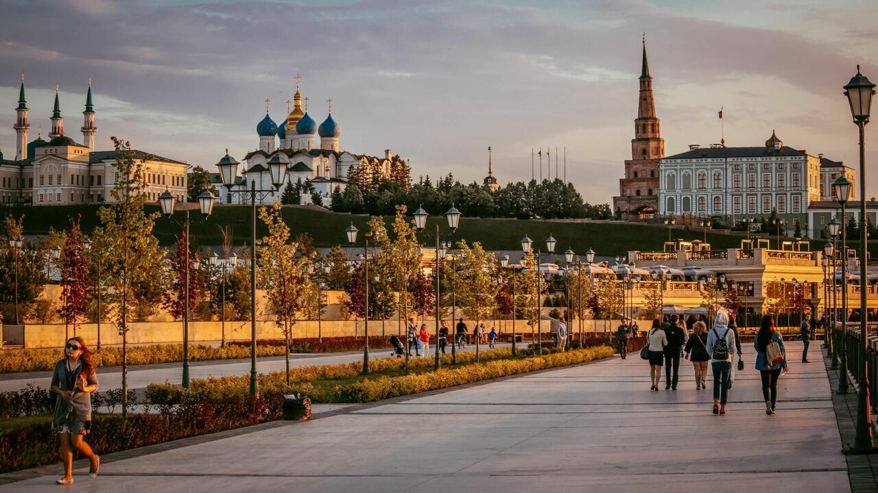 Казань стала центром притяжения, где бурное раз...