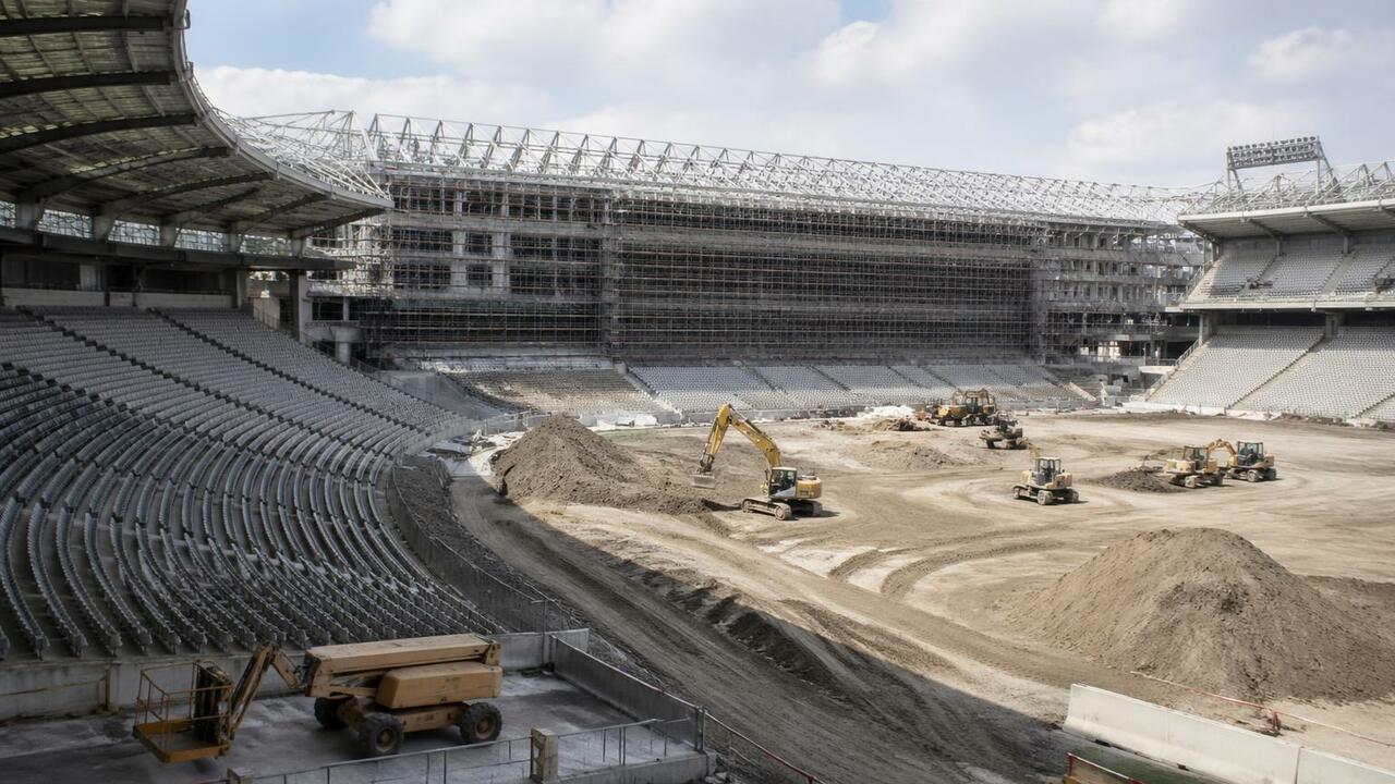 Капитальный ремонт спортивного стадиона «Ракета...