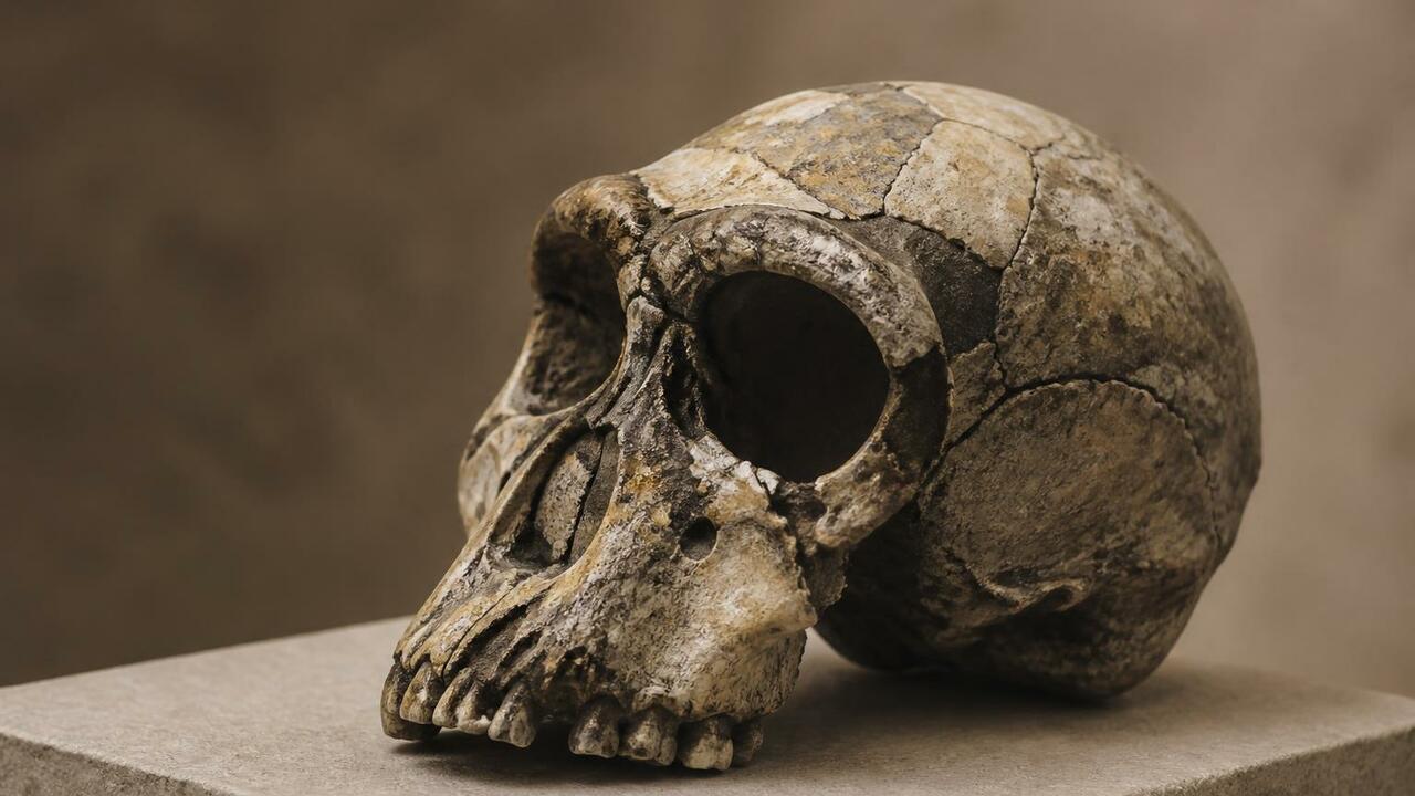 Ученые выяснили, что череп Homo antecessor из А...