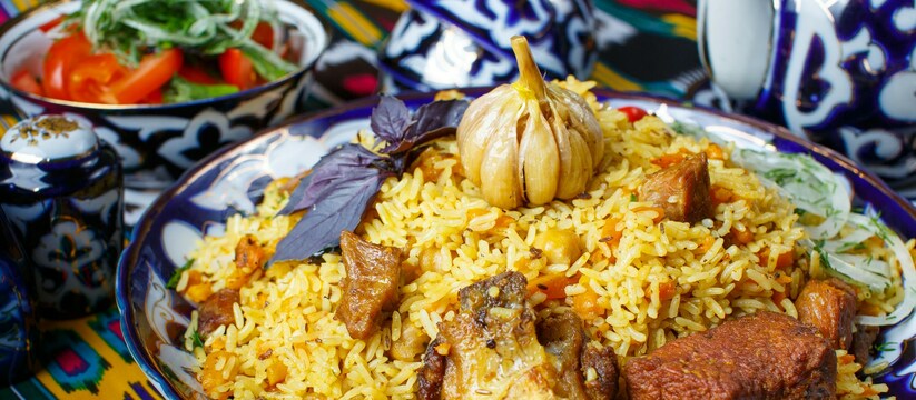 Во время празднования Курбан-байрама в парке го...