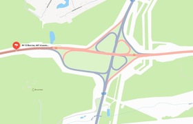 Авария остановила движение на трассе М‑12 в нап...