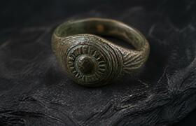 Кольца из метеоритного железа нашли у древних г...